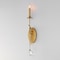 Maxim Lighting Eden 1-Light Sconce, Charcoal Gold Leaf 12741CHGL - alternate 4